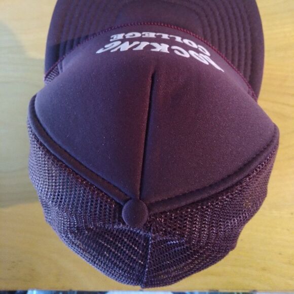 Deadstock Vintage Hocking College Rope Snap Back Trucker Hat - Picture 6 of 9
